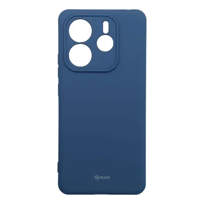 Roar Back Cover Σιλικόνης Navy Μπλε (Redmi Note 14 5G)