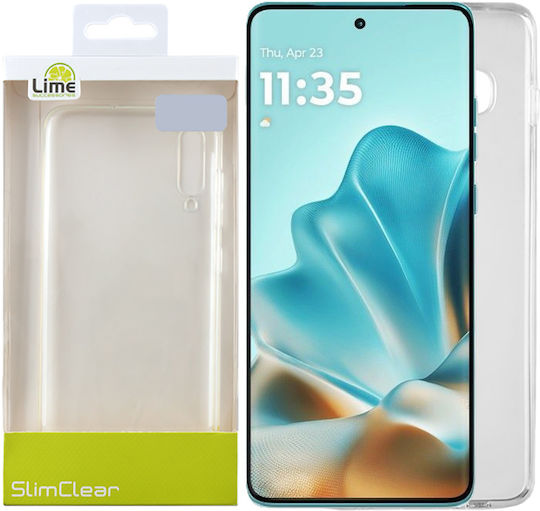 LIME ΘΗΚΗ MOTOROLA EDGE 60 FUSION 5G 6.67" SLIMCLEAR TPU FULL CAMERA PROTECTION ΔΙΑΦΑΝΗ - Image 1