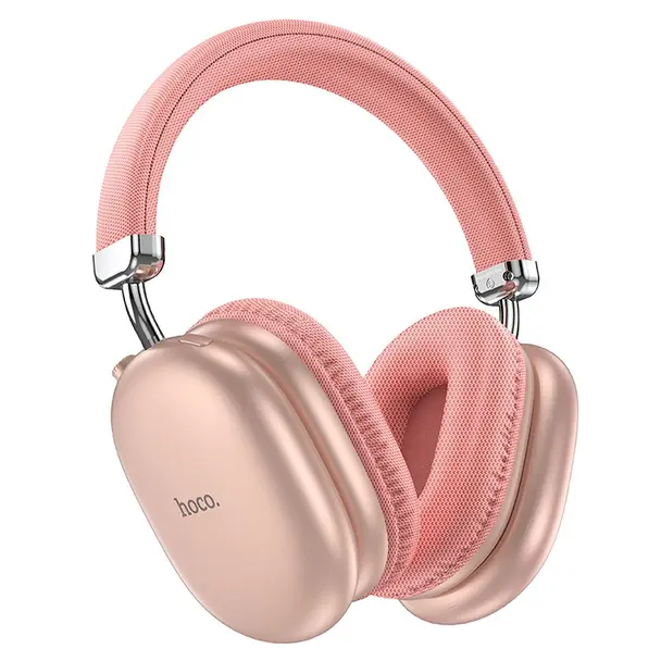 4f59b3c2fc5373a6d584be6c639fbe41 Wireless headphones Hoco W35 Max pink - Image 1