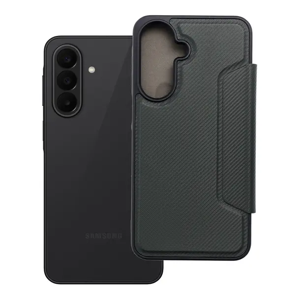 5f9249f52e288cc90a3387649fe3855b RAZOR Book for SAMSUNG A27 dark green - Image 1