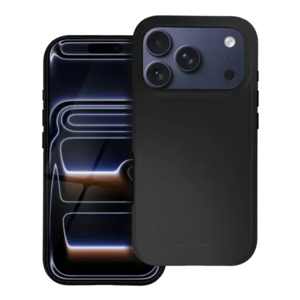 ROAR case RAINBOW BUMPER compatible with MagSafe for IPHONE 17 Pro black